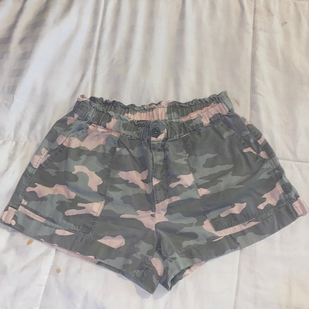 Pink Camo Aerie Shorts